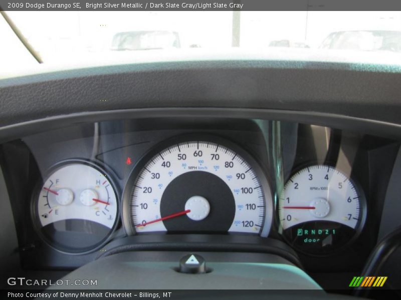  2009 Durango SE SE Gauges