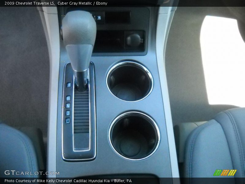 Cyber Gray Metallic / Ebony 2009 Chevrolet Traverse LS