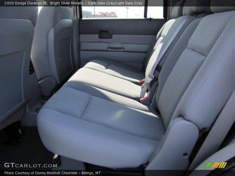 Bright Silver Metallic / Dark Slate Gray/Light Slate Gray 2009 Dodge Durango SE