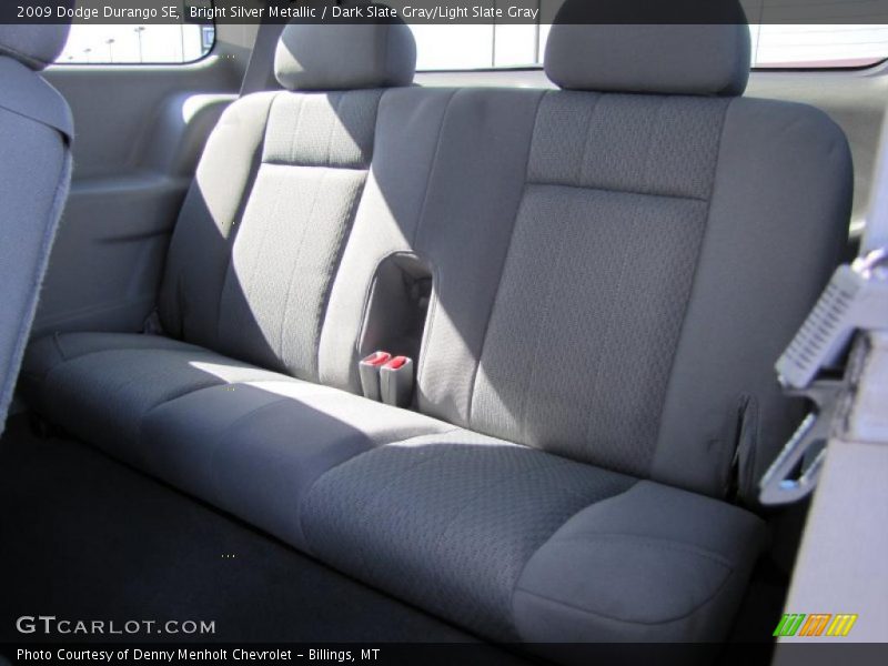 Bright Silver Metallic / Dark Slate Gray/Light Slate Gray 2009 Dodge Durango SE