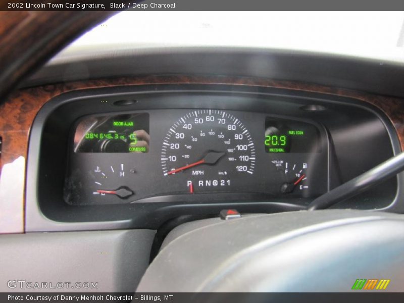  2002 Town Car Signature Signature Gauges