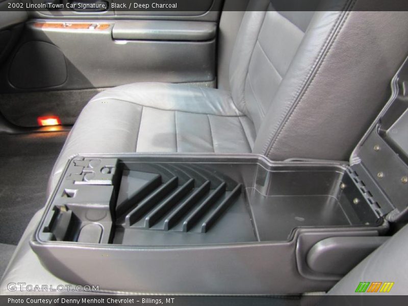 Black / Deep Charcoal 2002 Lincoln Town Car Signature