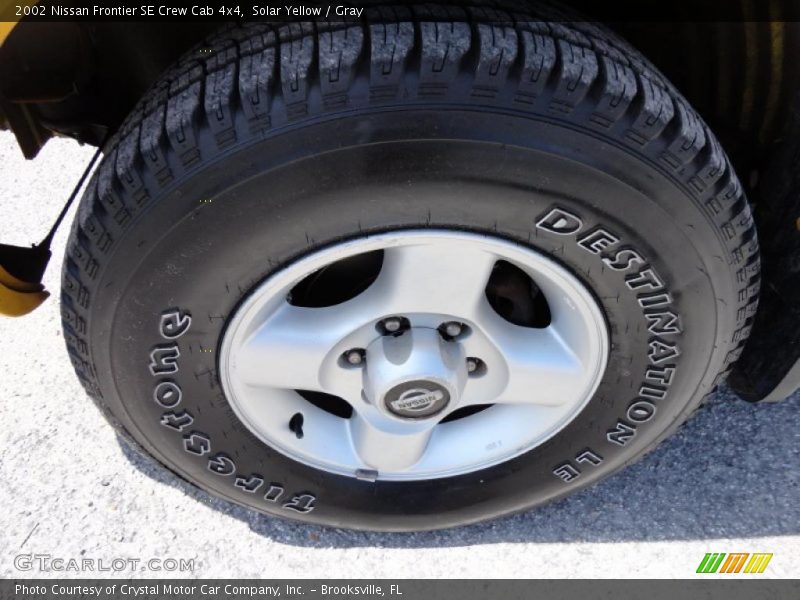  2002 Frontier SE Crew Cab 4x4 Wheel