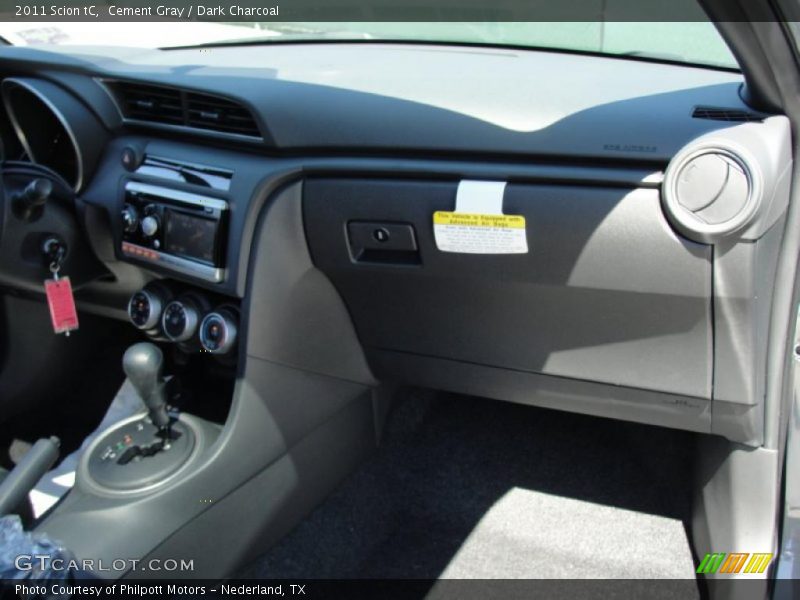 Cement Gray / Dark Charcoal 2011 Scion tC