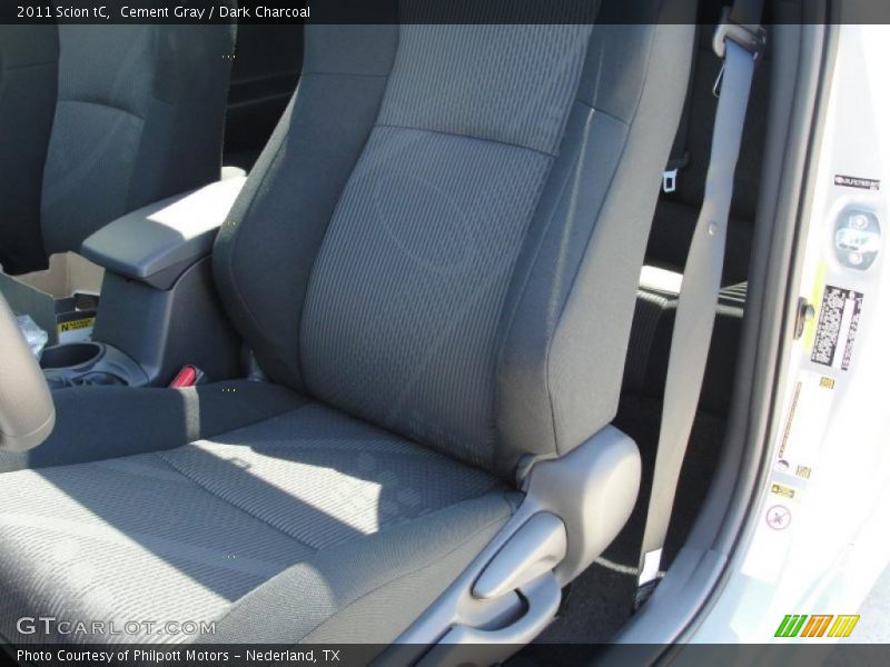 Cement Gray / Dark Charcoal 2011 Scion tC