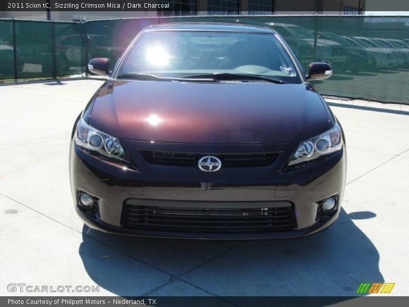 Sizziling Crimson Mica / Dark Charcoal 2011 Scion tC