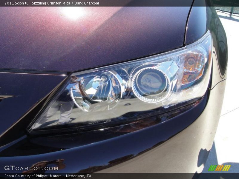 Sizziling Crimson Mica / Dark Charcoal 2011 Scion tC