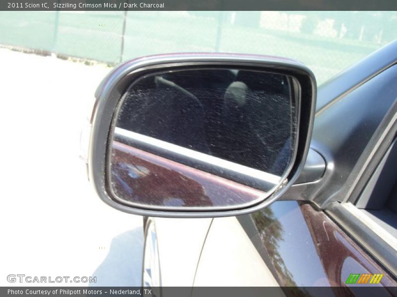 Sizziling Crimson Mica / Dark Charcoal 2011 Scion tC