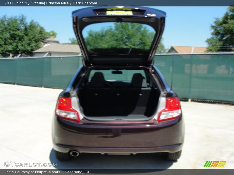 Sizziling Crimson Mica / Dark Charcoal 2011 Scion tC