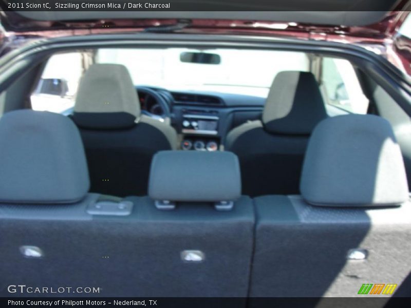 Sizziling Crimson Mica / Dark Charcoal 2011 Scion tC