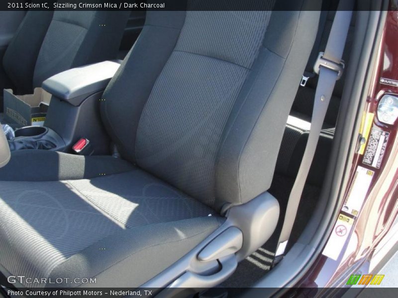Sizziling Crimson Mica / Dark Charcoal 2011 Scion tC