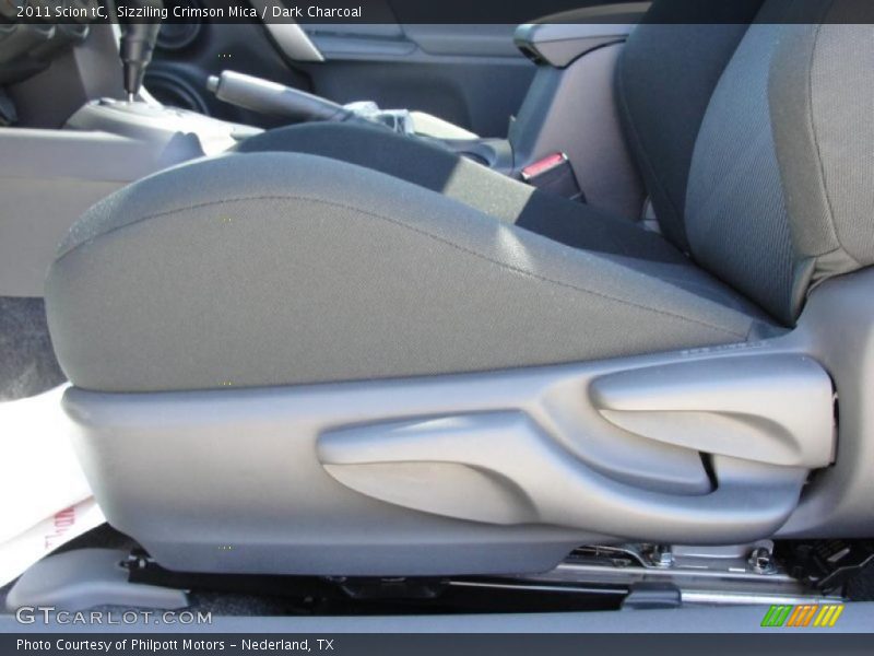 Sizziling Crimson Mica / Dark Charcoal 2011 Scion tC