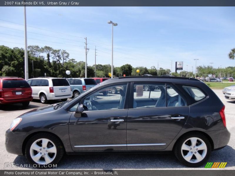 Urban Gray / Gray 2007 Kia Rondo EX V6