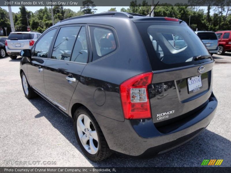 Urban Gray / Gray 2007 Kia Rondo EX V6