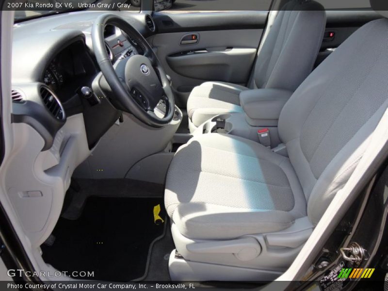 Urban Gray / Gray 2007 Kia Rondo EX V6