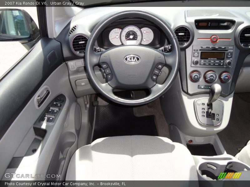Urban Gray / Gray 2007 Kia Rondo EX V6