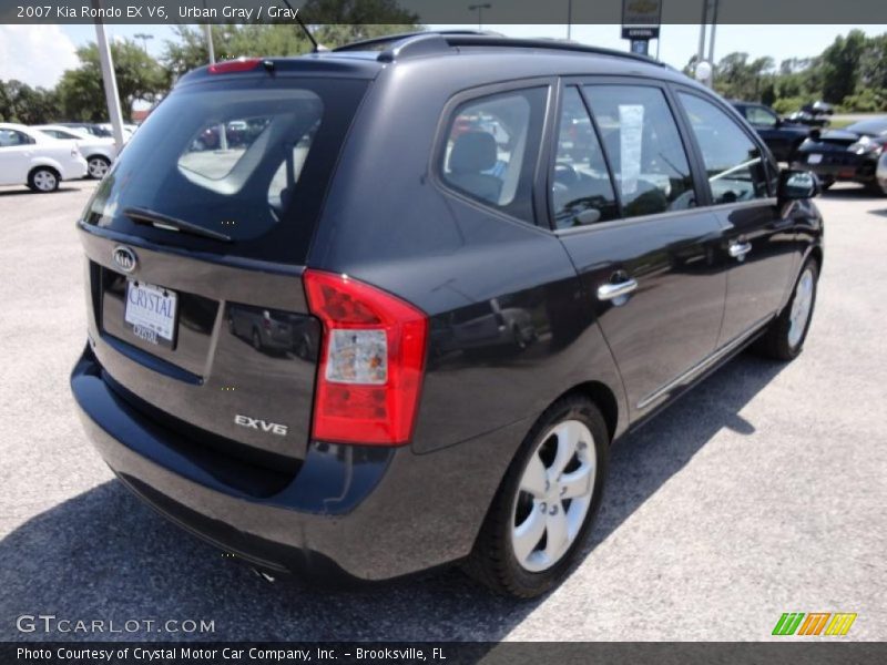 Urban Gray / Gray 2007 Kia Rondo EX V6