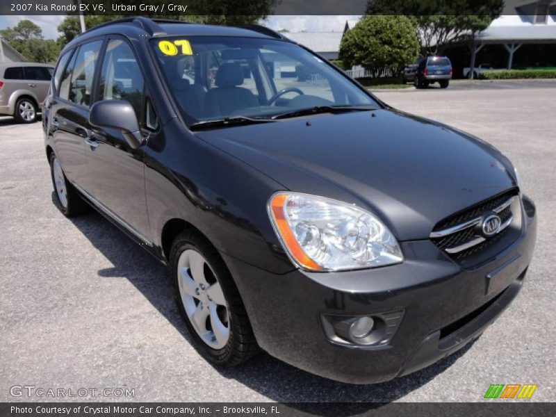 Urban Gray / Gray 2007 Kia Rondo EX V6