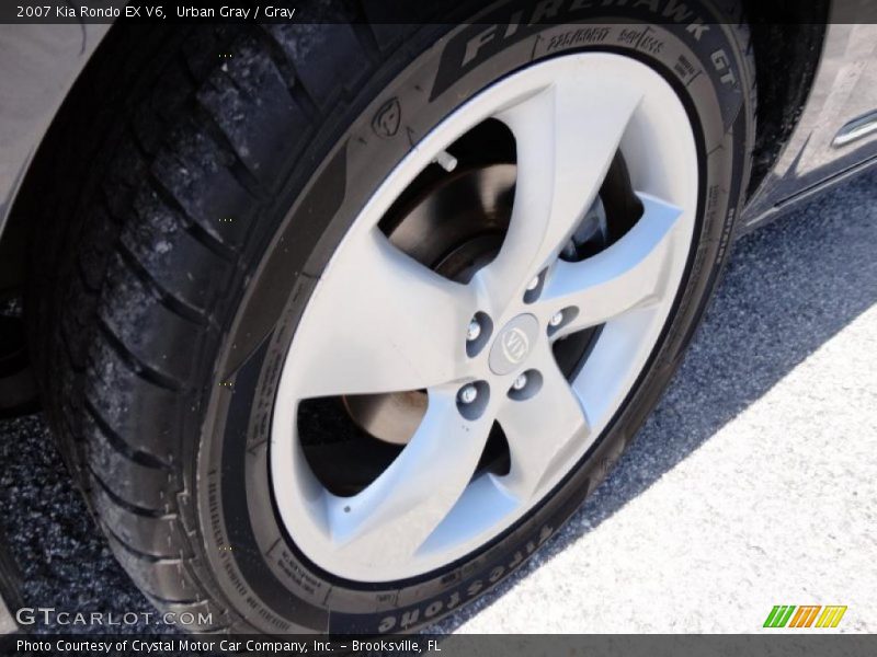 Urban Gray / Gray 2007 Kia Rondo EX V6