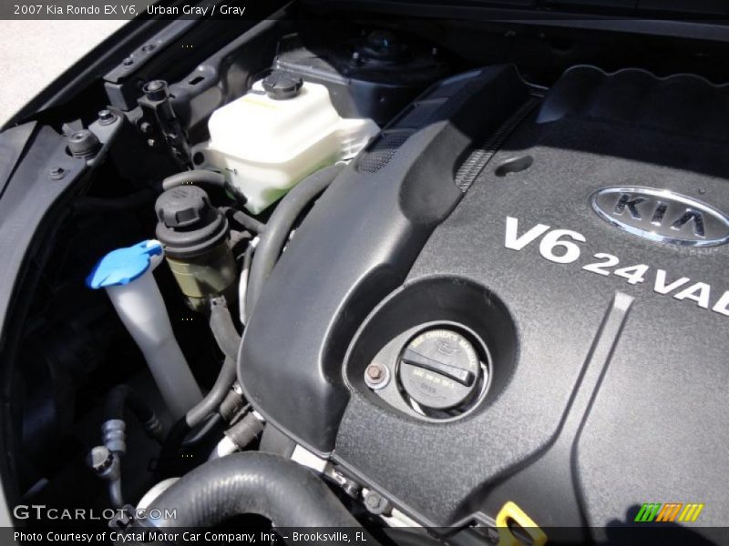 Urban Gray / Gray 2007 Kia Rondo EX V6
