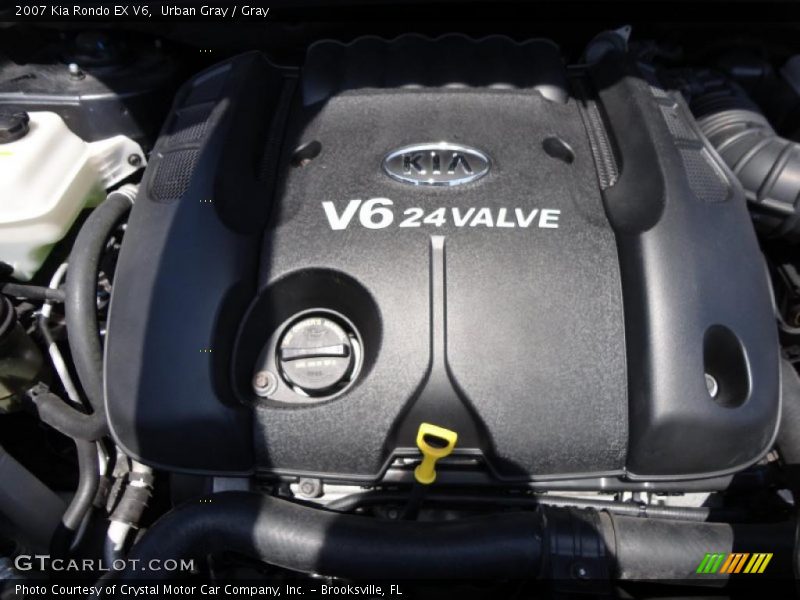Urban Gray / Gray 2007 Kia Rondo EX V6