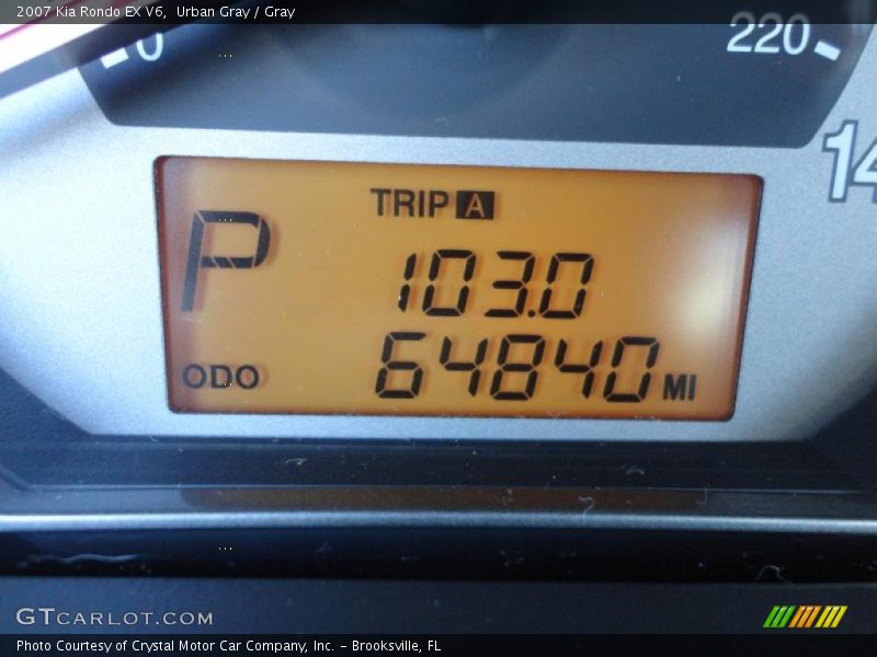 Urban Gray / Gray 2007 Kia Rondo EX V6