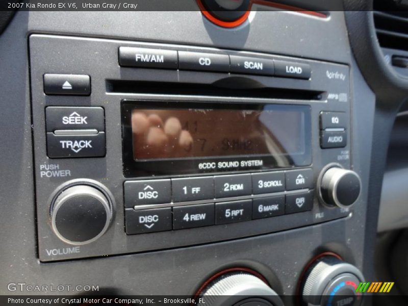 Urban Gray / Gray 2007 Kia Rondo EX V6