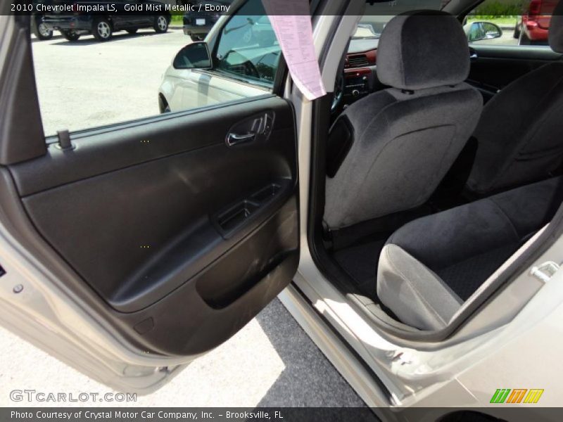 Gold Mist Metallic / Ebony 2010 Chevrolet Impala LS