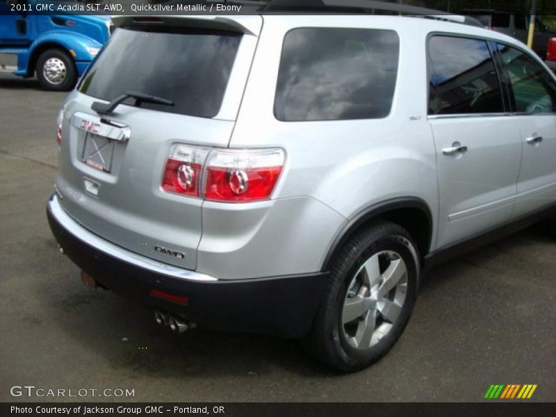 Quicksilver Metallic / Ebony 2011 GMC Acadia SLT AWD
