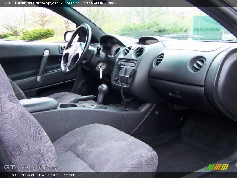  2001 Eclipse Spyder GS Black Interior