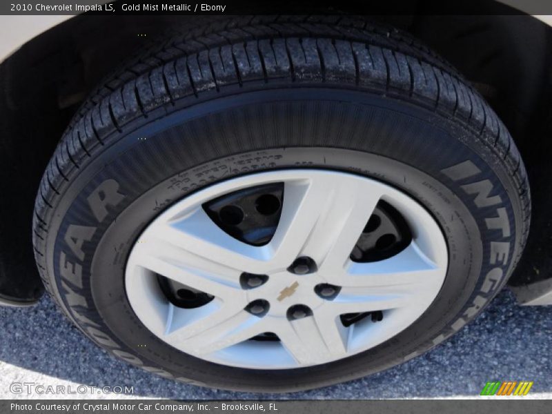 Gold Mist Metallic / Ebony 2010 Chevrolet Impala LS