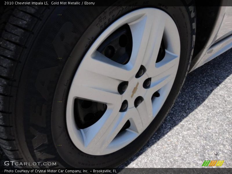 Gold Mist Metallic / Ebony 2010 Chevrolet Impala LS