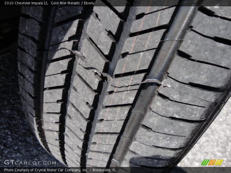 Gold Mist Metallic / Ebony 2010 Chevrolet Impala LS