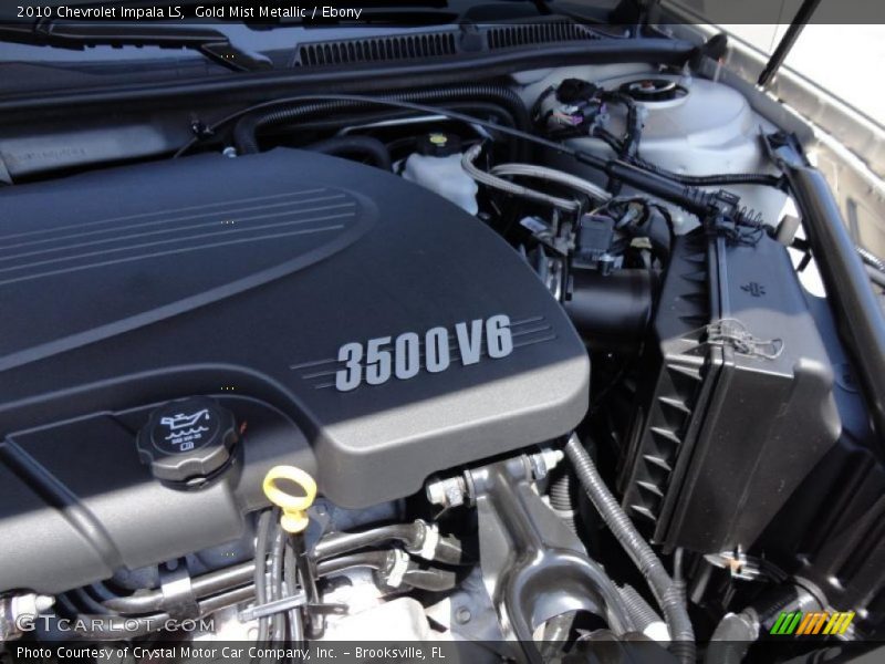 Gold Mist Metallic / Ebony 2010 Chevrolet Impala LS