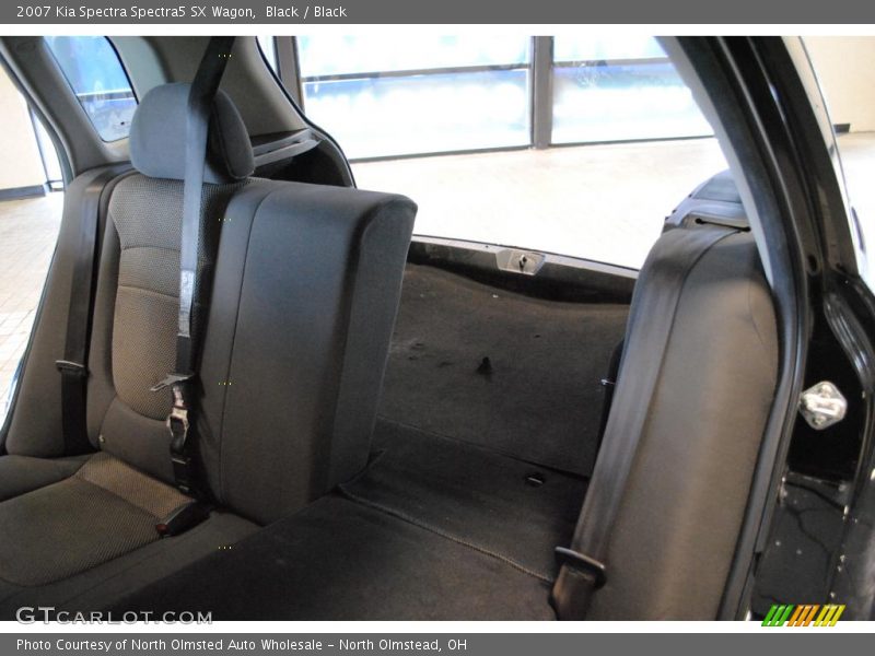 Black / Black 2007 Kia Spectra Spectra5 SX Wagon