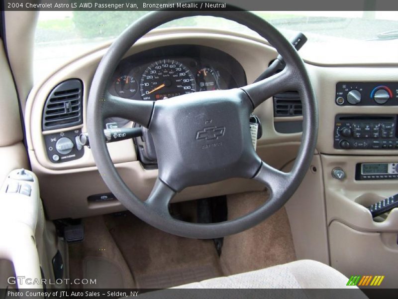  2004 Astro LS AWD Passenger Van Steering Wheel