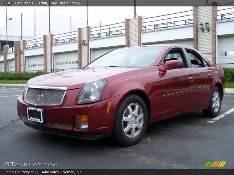 Red Line / Ebony 2005 Cadillac CTS Sedan