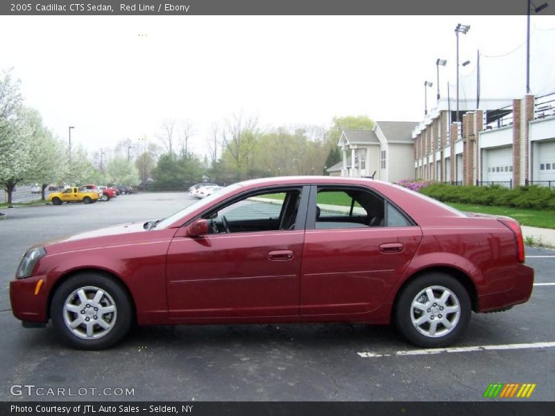 Red Line / Ebony 2005 Cadillac CTS Sedan