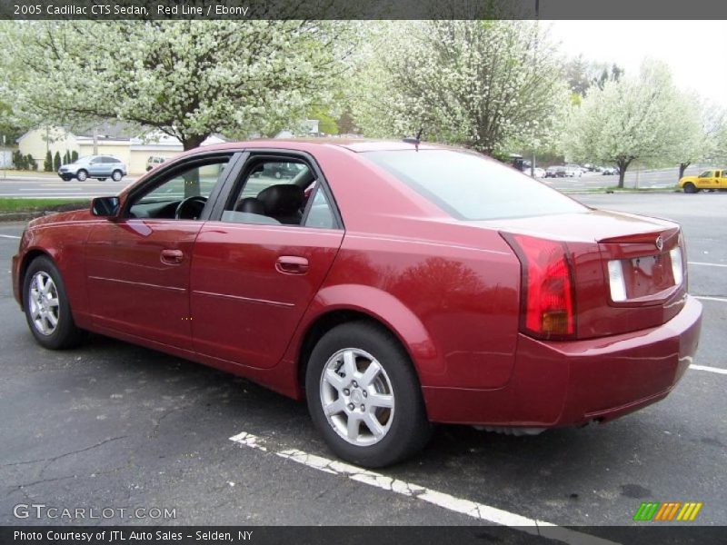 Red Line / Ebony 2005 Cadillac CTS Sedan