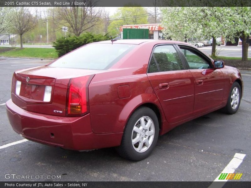 Red Line / Ebony 2005 Cadillac CTS Sedan