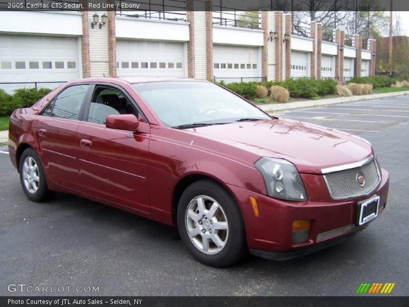 Red Line / Ebony 2005 Cadillac CTS Sedan