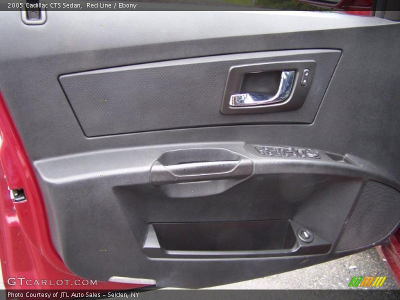Red Line / Ebony 2005 Cadillac CTS Sedan