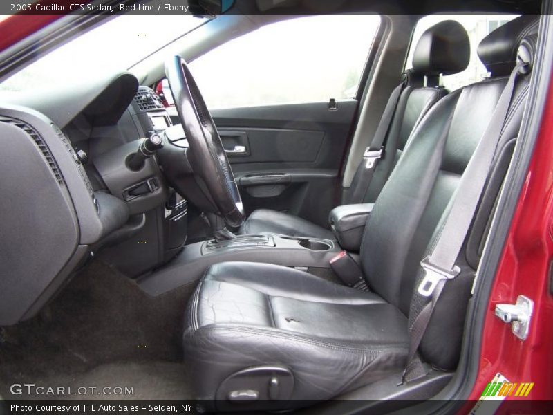 Red Line / Ebony 2005 Cadillac CTS Sedan