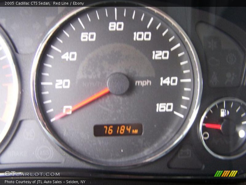 Red Line / Ebony 2005 Cadillac CTS Sedan