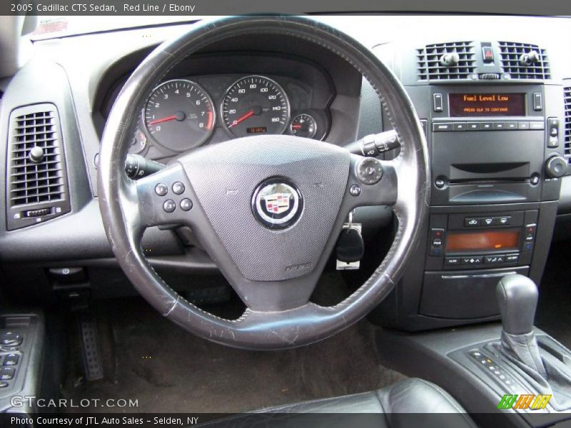 Red Line / Ebony 2005 Cadillac CTS Sedan