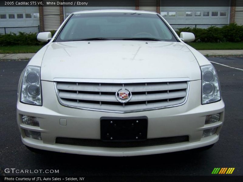 White Diamond / Ebony 2005 Cadillac STS V6