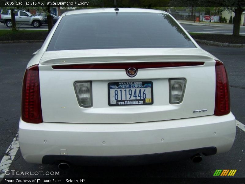 White Diamond / Ebony 2005 Cadillac STS V6