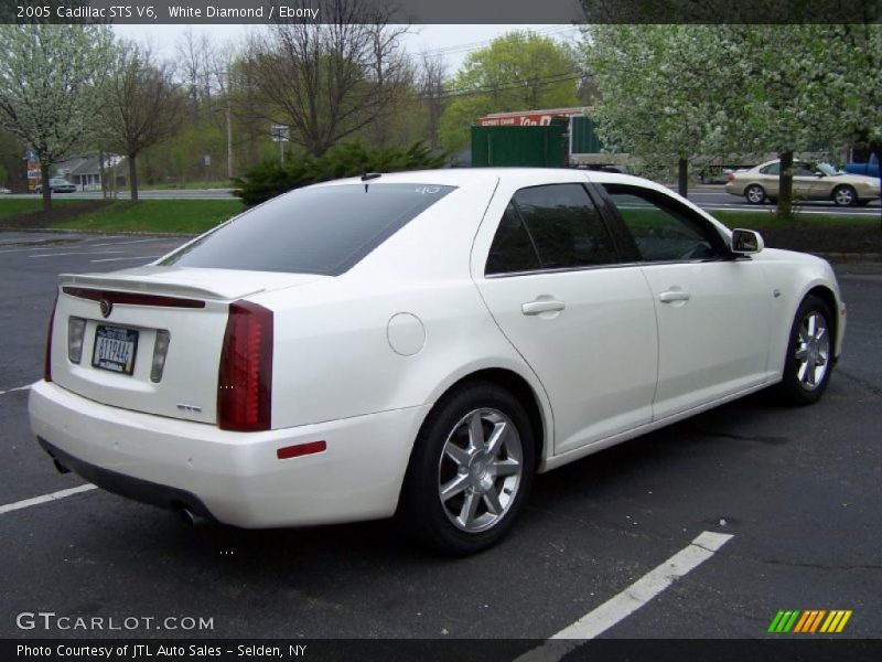 White Diamond / Ebony 2005 Cadillac STS V6