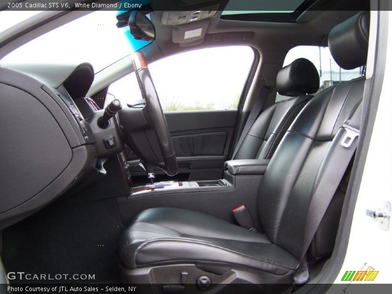 White Diamond / Ebony 2005 Cadillac STS V6