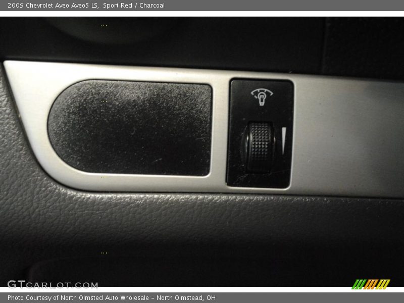 Sport Red / Charcoal 2009 Chevrolet Aveo Aveo5 LS